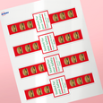 Professional Printed Band Labels