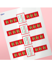 Professional Printed Band Labels