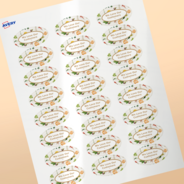 Professional Printed Oval Labels