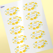 Professional Printed Oval Labels