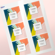 Professional Printed Square Labels
