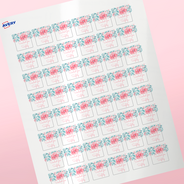 Professional Printed Square Labels