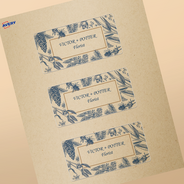 Professional Printed Rectangle Labels
