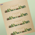 Professional Printed Rectangle Labels