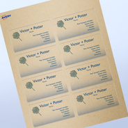 Professional Printed Rectangle Labels
