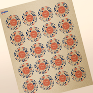 Professional Printed Round Labels