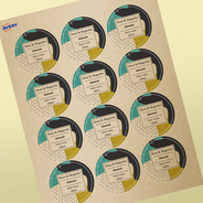 Professional Printed Round Labels