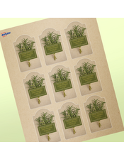 Professional Printed Arched Labels