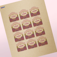 Professional Printed Arched Labels