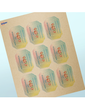 Professional Printed Emerald Labels