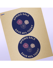 Professional Printed Round Labels