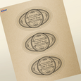 Professional Printed Oval Labels