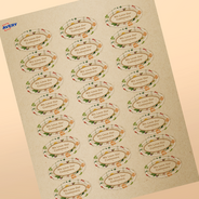 Professional Printed Oval Labels