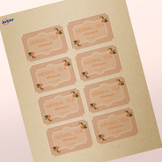 Étiquettes rectangulaires