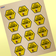 Professional Printed Hexagon Labels