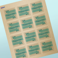Professional Printed Square Labels