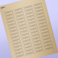 Professional Printed Rectangle Labels