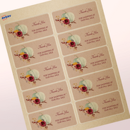 Professional Printed Rectangle Labels