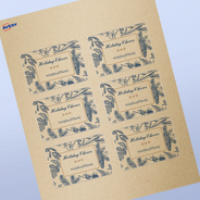 Professional Printed Rectangle Labels