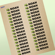 Professional Printed Rectangle Labels