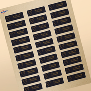 Professional Printed Rectangle Labels