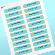 Professional Printed Rectangle Labels