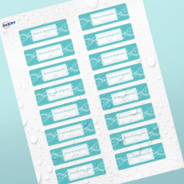 Professional Printed Rectangle Labels