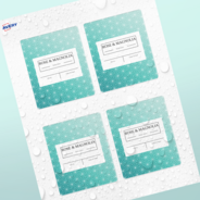Professional Printed Rectangle Labels