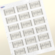 Professional Printed Rectangle Labels