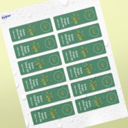 Professional Printed Rectangle Labels