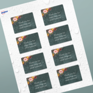 Professional Printed Rectangle Labels