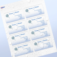 Professional Printed Rectangle Labels