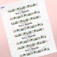 Professional Printed Rectangle Labels