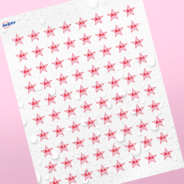 Professional Printed Star Labels