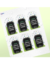 Professional Printed Arched Labels