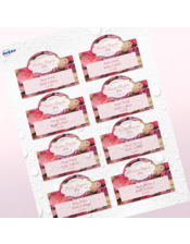Professional Printed Arched Labels