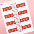Professional Printed Band Labels