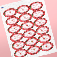 Professional Printed Oval Labels