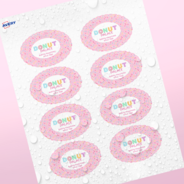 Professional Printed Scalloped Labels