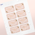 Étiquettes rectangulaires
