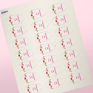Professional Printed Oval Labels