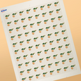 Étiquettes carrées