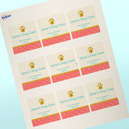 Professional Printed Square Labels