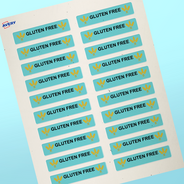 Professional Printed Rectangle Labels