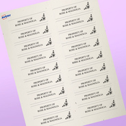 Professional Printed Rectangle Labels