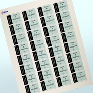 Professional Printed Rectangle Labels