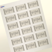Étiquettes rectangulaires