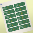 Professional Printed Rectangle Labels