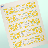 Professional Printed Rectangle Labels