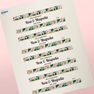 Professional Printed Rectangle Labels